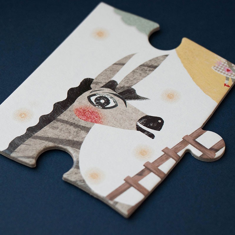 un rompecabezas muy largo